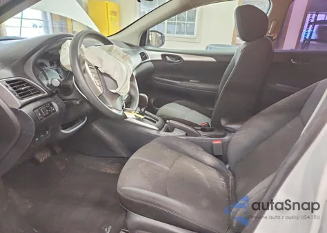 2017 Nissan Sentra S z USA, uszkodzony, nr VIN 3N1AB7AP5HY203487